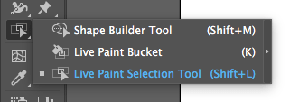 Live Paint Selection